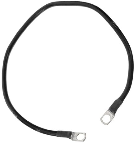 Gatuida 0.5m Power Inverter Battery Cable Battery Cables Rv Yacht Solar Inverter Wire Heavy Duty Brass Lugs Diy Installation