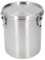 LICAEVEY Dog Food Storage Container, Dog Food Container for Dog Food, Leakage Proofcat Food, and Bird Feed, Airtight Leakage Proof, Brushed Stainless Steel (2500ML)