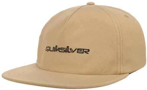 Quiksilver DNA Omni Cap Basecap Baseballcap Snapback Herren - Snapback, mit Schirm Frühling-Sommer Herbst-Winter Frühjahr Sommer Herbst Winter - One Size beige