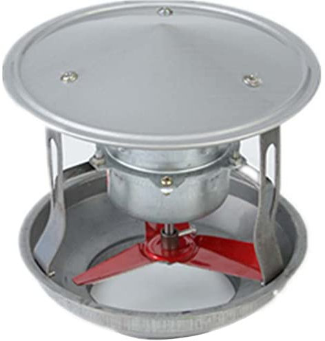 Extractor de Aire para Chimenea, Inductor de Tiro para Chimenea, leña o Quemador de Techo, 40 W
