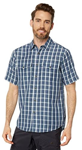 Fjallraven Herren Abisko Cool Shirt Kurzarmhemd, Uncle Blue, M EU