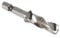 Akozon Drill and Tap Bit, M10 HSS Tap Drill Bit 1/4 Hex Shank Drill & Tap Taper Drill Bits Power Tool Part, Tapping Drill Bit Set Drill Tap Bit