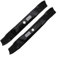 Jardiaffaires 742-0616A - Set di lame Mulching taglio 107 cm per MTD e Toro