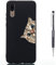 Grandoin Custodia Compatibile Huawei P20, Custodia Cover Silicone con Disegni Slim TPU Morbido Antiurto Bumper Case Protettiva Protezione Custodia (Gatto)