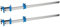 Dapetz ® 2X Aluminum sash clamp 900mm sash Clamps. Deep-Cut Acme Thread enables Final Tightening and Application of Clamping Pressure. Made with u-Section Aluminum