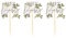 Ginger Ray BAB-129 Botanical Baby Shower Cupcake Topper, Tischdekoration, Papier, 12 Stück
