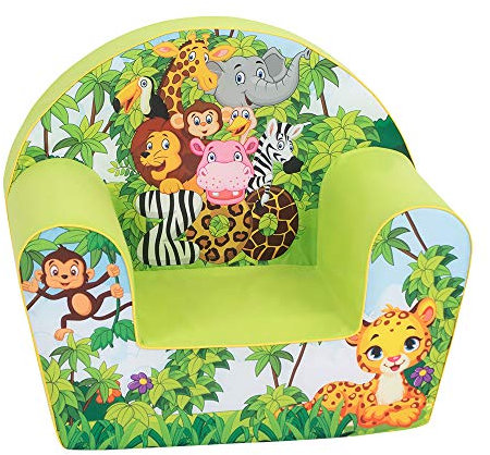 Knorrtoys 68356 - Kindersessel - Jungle, Grün