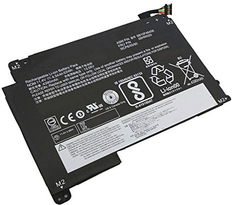 Backupower Ersatz 00HW020 Akku Kompatibel mit Lenovo Yoga 460 20EL Yoga 460 20ELS039GE Yoga 460 20ELS03A00 Yoga 460 20ELS03U00 Yoga 460 20EM Yoga 460 20EM000QGE Yoga 460 20EM000VGE