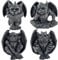 Gargoyle Set of 4 Figurines Home Decor Fantasy Ornament Gift Ideas Mythical Magic H12.8cm