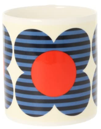 Orla Kiely Striped Flower Red Mug 300ml