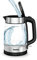 TEFAL KI700830 GlasWasserkocher mit 1,7L, Glas + Edelstahl inox