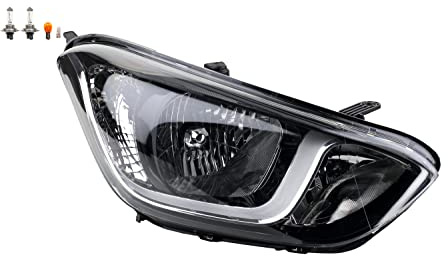 Johns, Scheinwerfer passend für Hyundai i20 05/12- Rechts Beifahrerseite + Leuchtmittel