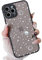 ZTOFERA Compatible with iPhone 14 Pro Max Case, Planet Sky Star Pattern Protective Phone Case Translucent Frosted Hard PC Back with Soft Bumper Shockproof Cover for iPhone 14 Pro Max, White Sky