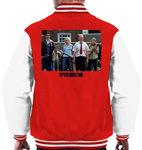 All+Every Shaun of The Dead Liz Holding Hockey Stick Men's Varsity Jacket