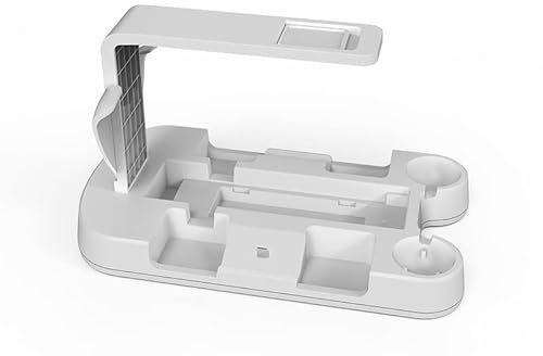ZahoTse PS5 Move Game Handle Multifunktions-Ladegerät Base VR Brille Host Storage Bracket Zubehör (Weiß HBP-265