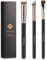 TEOYALL Lot de pinceaux anti-cernes, pinceau à blush plat, pinceau biseauté pour contour du nez, pinceau eyeliner sourcils, pinceau pour une finition impeccable (370 S/plat/fin plat)