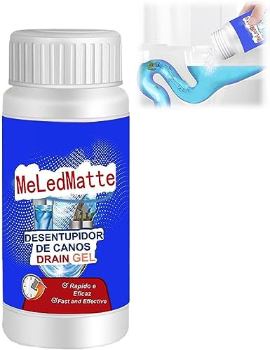 All Around Powerful Pipe Dredging Agent,Sink and Drain Pipe Dredging Powder Pipe Dredge Agent Unblock Clogged Drains with Ease (1 pcs)