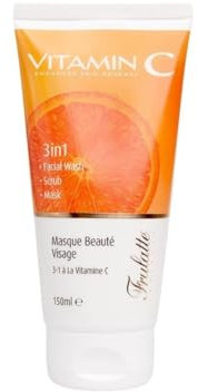 3-in-1 Vitamin C Arganicare Gesichtsmaske, 150 ml
