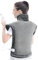 Marco Paul Heat Pads for Neck and Shoulder Pain Relief, Large Heat pad with Waist Strap 60 x 79cm Weighted Back and Neck Heat pad, 4 Heat Levels, Large Heated Body Warmer for Back Neck Shoulder Pain