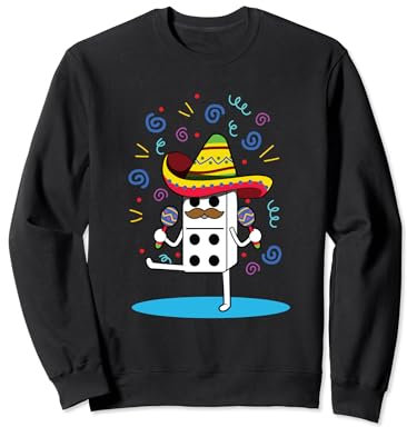 Domino Hut Und Maracas Sweatshirt