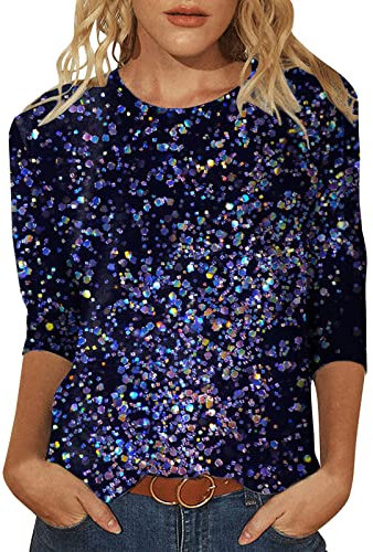Today's Deals Half Sleeve T-Shirt for Women - 3/4 Sleeve Swing Tops UK Festival 2024 - Amazon Warehouse Clearance Pallets