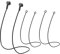 DSLSQD 2 Stück Anti-Verlust Ohrbügel,Ohrstöpsel Verbindungskabel,Ohrstöpsel-Lanyard,Ohrenstöpsel Flexibles Silikonband,Bluetooth-Headset-Anti-Verlust-Kabel,für Abnehmbare Spitzen-Keine Ohrstöpsel