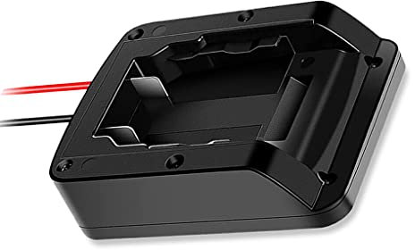 dijiusidy Battery Adapter Dock DIY 135mm Electric Tools Power Connector Workshop Factory Holder Replacement for Dewalt Li-batteries
