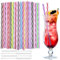 Omsscun 60 Pièces pailles Plastique dures, Paille Plastique reutilisable, en Plastique, pailles pour Smoothies, jus, Cocktails, Boissons Chaudes (0.73 cm de diamètre, 23 cm de Long)
