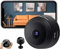 Mini Camera Espion, 1080P Caméra de Surveillance sans Fil avec Enregistrement Camera Surveillance WiFi Longue Batteries Micro Camera Cachée avec Détection de Mouvement et Vision Nocturne Spy Cam
