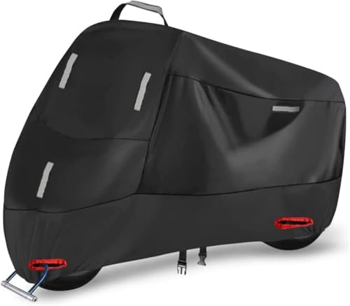 QiaoCL Motorrad Abdeckplane für Yamaha Xmax X MAX 125 250 300 400, UV-Schutz Schneeschutz Moped Abdeckung Regenschutz Wasserdicht Staubdichte