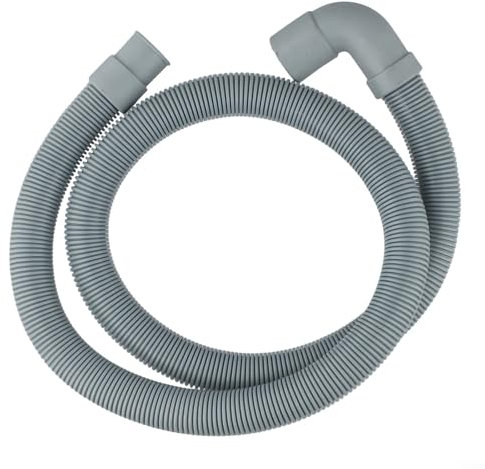Zilimontt 1M 1.5M 2M Flexible Wash Machine Dishwasher Drain Hose - Outlet Water Pipe Extension Extension Drain Hose - For Outlet: 20-21MM (1m)