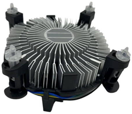 Ventilador de Refrigeración de CPU con Disipador Térmico, 2400 RPM Hidráulico para LGA 775 1150 1155 1156 1151, Rendimiento Óptimo en Juegos.