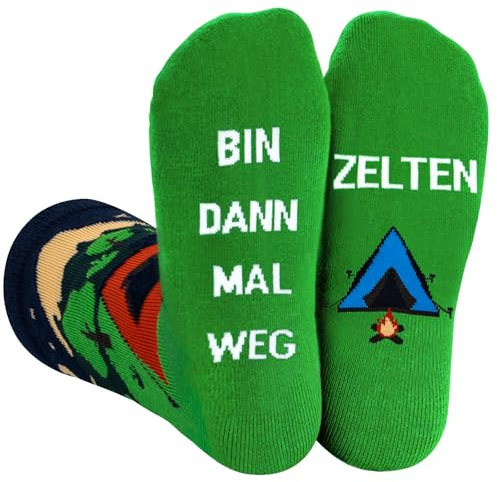 WAMIOKAGRO Lustige Geschenke für Männer und Frauen, Lustige Socken mit Spruch, Männergeschenke Weihnachtsgeschenke für Männer Frauen Teenager Jungen Mädchen Kinder zu Geburtstag Weihnachten Vatertag