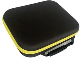 SZLIFE Valigetta per trapano elettrico con maniglia, custodia per utensili da viaggio, impermeabile, antiurto, rigida, per ferramenta elettrica, Giallo, 33 Cm X 22.5 Cm X 9