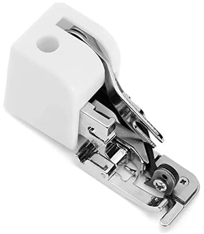 RASTKY Seitenschneider-Nähfuß Haushaltsnähmaschine, ABS-Edelstahl-Seitenschneider Overlock-Nähfuß Einfaches Schneiden