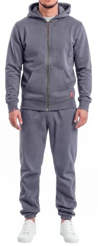 CUBAIANS Vinales Herren Jogging Anzug Grau Gr. XL