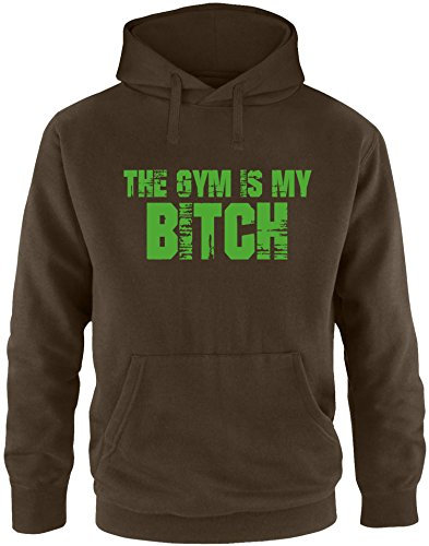 Luckja The Gym is My Bitch Herren Hoodie