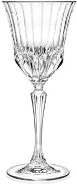 6 Verres à Vin en Cristal - Service Concorde Prestige (22 cl) - Art de la Table - Décoration de Table - Maison Klein - Artisan du Cristal - Coffret Cadeau - Estampillé : Klein 54120 Baccarat France
