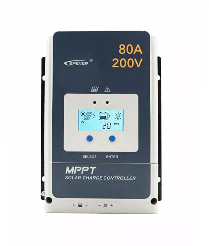 EPEVER Tracer-AN MPPT Laderregler solar charge controller 12/24/36/48V auto work (Tracer8420AN, 80A)