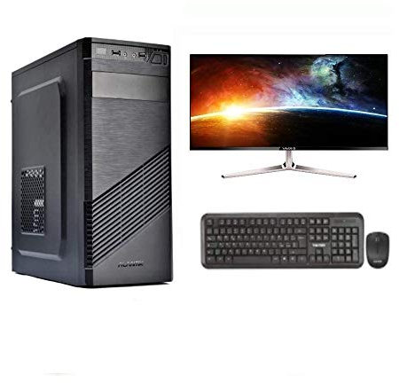 PC FISSO INTEL QUAD CORE I7-16 GB RAM - SSD 480 GB - WINDOWS 10 PRO - SCHEDA VIDEO GT 730 4 GB - WI-FI - MONITOR 24 - MOUSE E TASTIERA