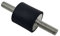 DOJA INDUSTRIAL | Klimaanlage Gummipuffer M4 | Gewinde-Gewinde 15x15 | PACK 4 | Klima Silentblock | Klimageraet Anti Vibration Gummilager | Wandhalterung Gummi Stossdaempfer | Antivibrationsfuesse