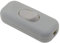 Art Deco Emporium White Dual Pole Inline Switch for Light Switches, Small Appliance or Lamp Switch Accepts upto Three Core Round or Flat Wire and Flex 6Amp 230V Double Pole Switching