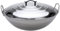 GXDHOME Wok Professionale in Acciaio Inossidabile Spesse Extra con Copertura Piana 50-70cm commestibile Non Magnetico Fondo Tondo pentola Senza Fumo Adatto per Mensa,Ristorante,Cucina