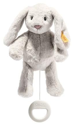 Steiff - 242465 Soft Cuddly Friends My first Steiff Hoppie Hase Spieluhr