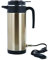 Baceyong 12V/24V Zigarettenanzünder Auto Wasserkocher Boiler, Tragbarer Wasserkocher für Reiseautos, 304 Edelstahl 1200 ml Autoheizbecher