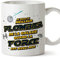 Mugffins Tasses pour PLOMBIER - En Français - Cadeau original pour PLOMBIER homme - Meilleur de Galaxie Quand Force Avec Moi - 11 oz / 330 ml