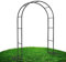 Arche de Jardin Arche de Mariage en Metal 120cm 140cm 160cm 180cm 200cm 240cm 280cm Large Arceau à Rosiers pergola Noir (Color : Noir, Size : 180cm x 220cm)