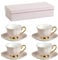 Mathilde M. Coffret de 4 Tasses à café Madame de Récamier - Rose