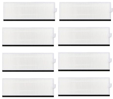 ZeAda Vacuum Cleaner Rubber Main Brush Hepa Filters Accessories,Compatible For ILife A7 A9S V8 V8s X750 X800 X785 V80 L100,Compatible For Silvercrest SSR1 SSRA1 (Color : Set7)