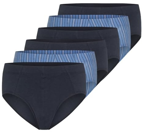 Schiesser Herren 3 PACK Unterwäsche Slips mit weichem Bund Bio Baumwolle Multipack - 95/5 Organic
